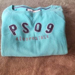 Blue areropostale sweatshirt
